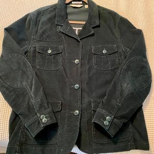 LL Bean XL forest green corduroy jacket
